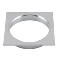 Load image into Gallery viewer, Get a Solid Brass Floor Drain (110x110mm) in Chrome Silver. Durable and stylish, perfect for any bathroom. High-quality materials. Shop now!-Floor Waste-Ezymall AU
