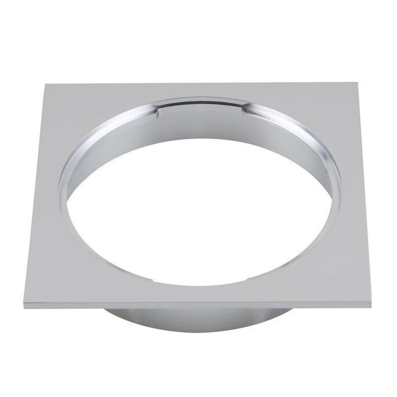 Get a Solid Brass Floor Drain (110x110mm) in Chrome Silver. Durable and stylish, perfect for any bathroom. High-quality materials. Shop now!-Floor Waste-Ezymall AU