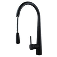 Load image into Gallery viewer, Modernize your kitchen with the Solid Brass Pull Out Kitchen Mixer in Black. Sleek design meets robust functionality. Buy today!-Kitchen Mixer-Ezymall AU
