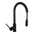 Load image into Gallery viewer, Upgrade your kitchen with our Solid Brass Pull Out Kitchen Mixer in Black. Flexible, durable, and stylish. A must-have for modern kitchens. Order now!-Kitchen Mixer-Ezymall AU
