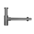 Load image into Gallery viewer, Upgrade your bathroom with this Solid Brass Round Bottle Trap in Brushed Nickel Silver. Durable, stylish, and easy to install. Shop now at Ezymall Australia!-Bottle Trap-Ezymall AU
