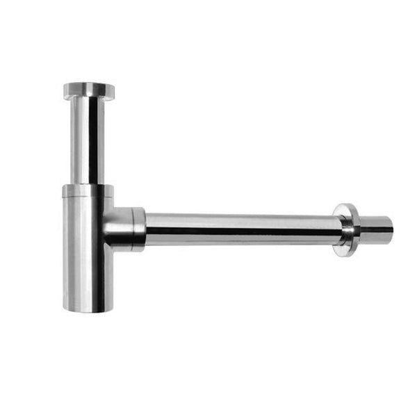 Upgrade your bathroom with this Solid Brass Round Bottle Trap in Chrome Silver. Durable, stylish, and easy to install. Perfect for modern bathrooms. Shop now!-Bottle Trap-Ezymall AU