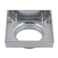 Load image into Gallery viewer, Install the Solid Brass Tile Insert Drain (115x115mm) with 100mm Outlet in Chrome Silver. Discreet and efficient, this drain seamlessly blends with your tiles. Perfect for modern bathrooms. Shop now!-Floor Waste-Ezymall AU
