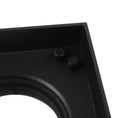 Load image into Gallery viewer, Enhance your shower with this solid brass tile insert drain. Featuring a 115x115mm size and a 90mm outlet, this black drain seamlessly blends into your tile floor for a sleek, modern look.-Floor Waste-Ezymall AU
