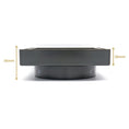 Load image into Gallery viewer, Buy Solid Brass Tile Insert Drain Shower Grate Drain (115x115x35mm) in Gunmetal Grey. Stylish and functional for modern bathrooms. Shop now!-Floor Waste-Ezymall AU
