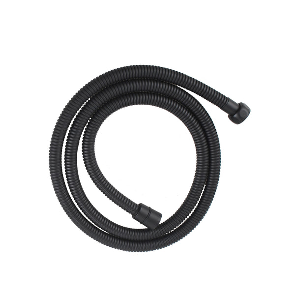 Experience quality with our Stainless Steel 1500mm Water Inlet/Outlet Shower Hose in Black. Durable and stylish. Shop now for a better shower experience.-Shower Hose-Ezymall AU