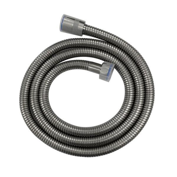 Get the Stainless Steel 1500mm Water Inlet/Outlet Shower Hose in brushed nickel silver. Durable and stylish, it's the perfect addition to your shower. Buy online!-Shower Hose-Ezymall AU