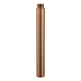 Load image into Gallery viewer, Detail view of stainless steel 200mm round ceiling shower arm in brushed copper
