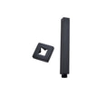 Load image into Gallery viewer, Upgrade your shower with our Stainless Steel 200mm Square Ceiling Shower Arm in Black. Durable, stylish, and easy to install. Perfect for modern bathrooms. Fast shipping Australia wide.-Shower Arm-Ezymall AU

