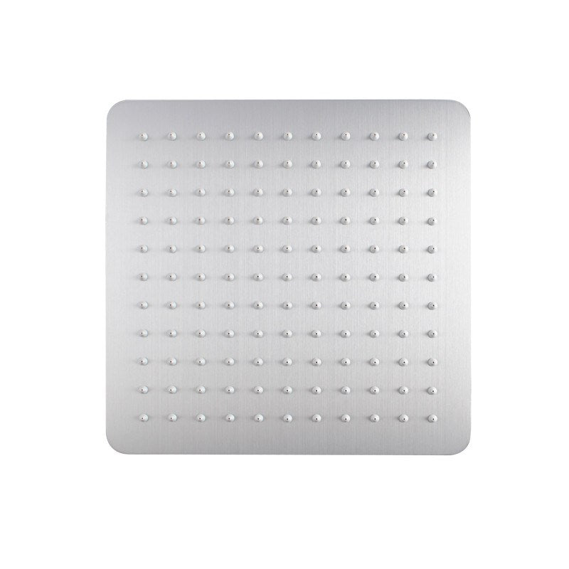 Experience a luxurious shower with our Stainless Steel 250mm Shower Head. Square design with a brushed nickel silver finish. Durable, stylish, and easy to install.-Hand Held Shower Head-Ezymall AU