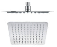 Load image into Gallery viewer, Experience a luxurious shower with the Stainless Steel 250mm Shower Head Square in Chrome Silver. This shower head provides a wide and even spray for a relaxing shower experience. Shop now!-Hand Held Shower Head-Ezymall AU
