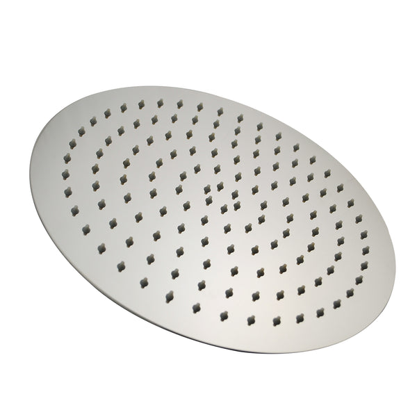 Experience a luxurious shower with the Stainless Steel 300mm Shower Head Round in Chrome Silver. This shower head provides a wide and even spray for a relaxing shower experience. Shop now!-Shower Head-Ezymall AU