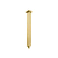 Load image into Gallery viewer, Add a touch of luxury with our Brushed Brass Gold Stainless Steel 300mm Square Ceiling Shower Arm. High-quality, stylish, and easy to install. Australia-wide shipping.-Shower Arm-Ezymall AU

