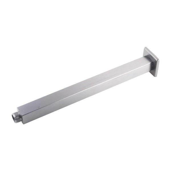 Upgrade your shower with our Chrome Silver Stainless Steel 300mm Square Ceiling Shower Arm. Durable, stylish, and easy to install. Fast shipping Australia wide.-Shower Arm-Ezymall AU
