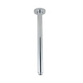 Load image into Gallery viewer, Enhance your shower with our Stainless Steel 400mm Round Ceiling Shower Arm in Brushed Nickel Silver. Durable, stylish, and easy to install. Perfect for modern bathrooms. Fast shipping Australia wide.-Shower Arm-Ezymall AU
