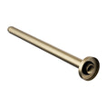 Load image into Gallery viewer, Enhance your shower with our 400mm round ceiling shower arm in light brushed brass gold. Made from stainless steel, it offers durability and a modern look.-Shower Arm-Ezymall AU
