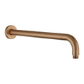 Load image into Gallery viewer, Upgrade your shower with the Stainless Steel 400mm Round Wall Shower Arm in brushed copper. Durable and stylish. Shop now at Ezymall Australia!-Shower Arm-Ezymall AU

