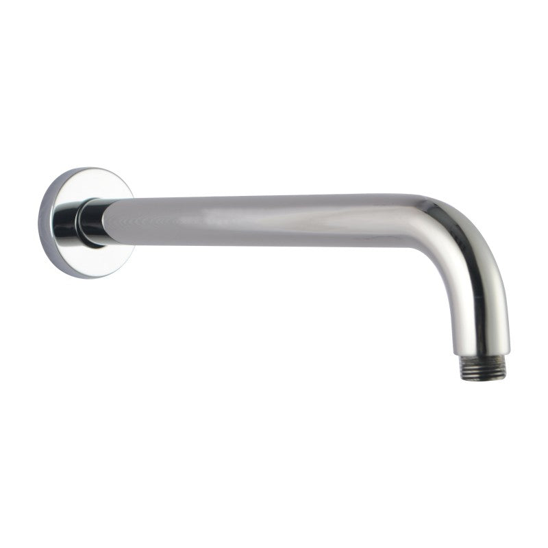 Upgrade your shower with our Chrome Silver Stainless Steel 400mm Round Wall Shower Arm. Durable, stylish, and easy to install. Shop now!-Shower Arm-Ezymall AU