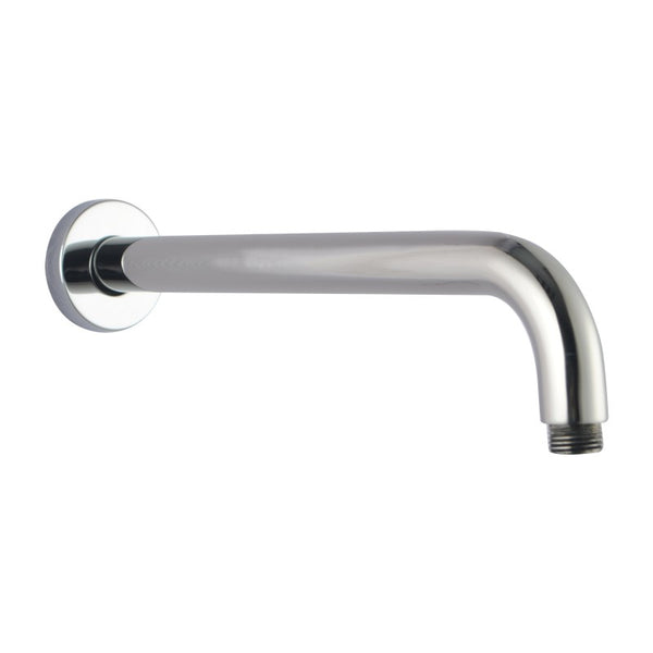 Upgrade your shower with our Chrome Silver Stainless Steel 400mm Round Wall Shower Arm. Durable, stylish, and easy to install. Shop now!-Shower Arm-Ezymall AU