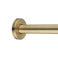 Load image into Gallery viewer, Upgrade your shower with the Stainless Steel 400mm Round Wall Shower Arm in Light Brushed Brass Gold. Durable and stylish. Shop now at Ezymall Australia!-Shower Arm-Ezymall AU
