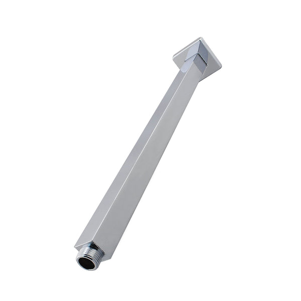 Experience superior showering with our Chrome Silver Stainless Steel 400mm Square Ceiling Shower Arm. Durable, stylish, and easy to install. Australia-wide shipping.-Shower Arm-Ezymall AU