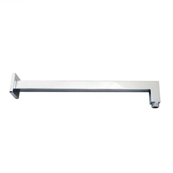 Enhance your shower with our Chrome Silver Stainless Steel 400mm Square Wall Shower Arm. Durable, stylish, and easy to install. Shop now!-Shower Arm-Ezymall AU