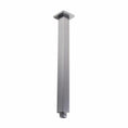 Load image into Gallery viewer, Upgrade your shower with our Stainless Steel 600mm Square Ceiling Shower Arm in Brushed Nickel Silver. Durable, stylish, and easy to install. Perfect for modern bathrooms. Fast shipping Australia wide.-Shower Arm-Ezymall AU
