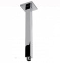 Load image into Gallery viewer, Enhance your shower with our 600mm square ceiling shower arm in chrome silver. Made from stainless steel, it offers durability and a modern look. Perfect for contemporary bathrooms.-Shower Arm-Ezymall AU
