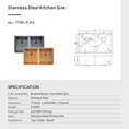 Load image into Gallery viewer, Premium 770mm gunmetal PVD stainless steel double bowl kitchen sink with two matching waste strainers, two bottom grids and versatile installation options.-Kitchen Sink-Ezymall AU
