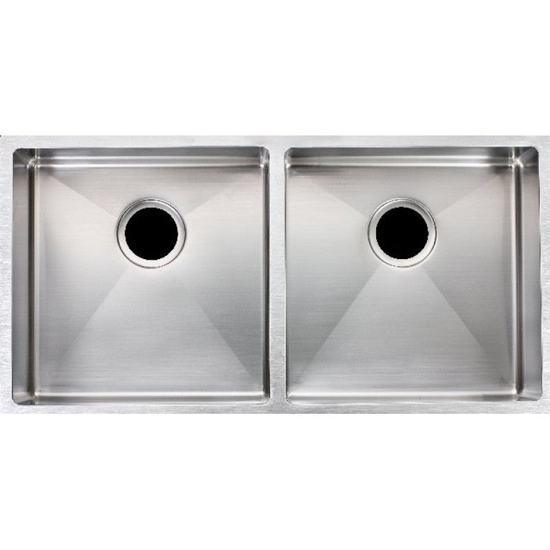 Upgrade your kitchen with our Stainless Steel 860x440x200mm Double Bowl Kitchen Sink in Chrome Silver. Shop now at Ezymall Australia!-Kitchen Sink-Ezymall AU