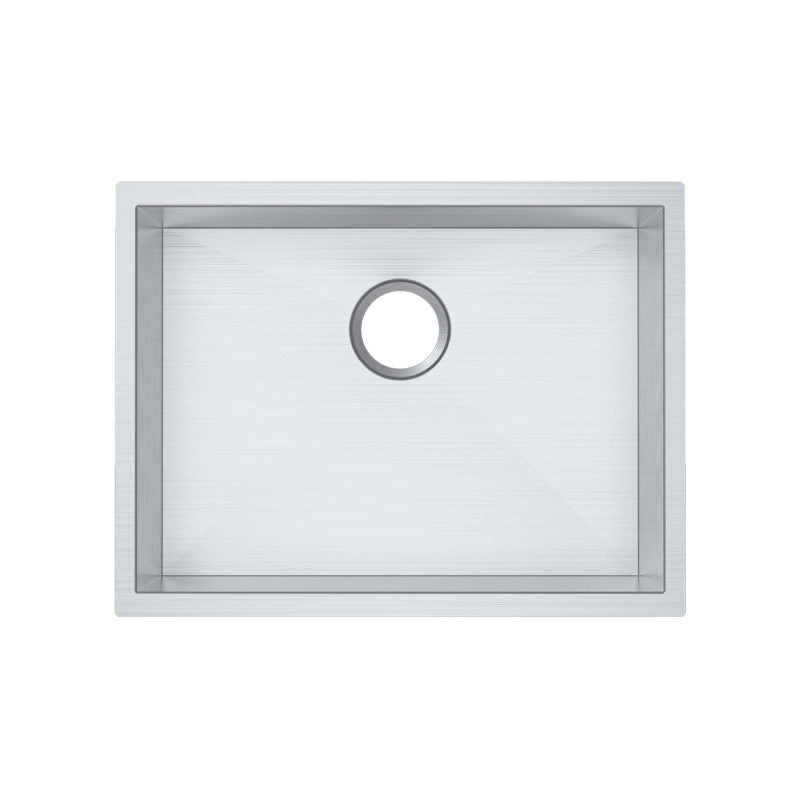 Upgrade your kitchen with our 600x450x230mm stainless steel handmade single bowl sink in chrome silver. Durable, stylish, and easy to clean. Perfect for modern homes in Australia.-Kitchen Sink-Ezymall AU