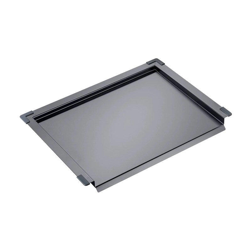 Premium gunmetal sink tray for workstation sinks. Ideal for draining, drying and food preparation. Compatible with 440mm width sinks.-Sink accessory-Ezymall AU