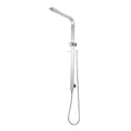 Load image into Gallery viewer, Get the Fixed Shower Rail Flat in Chrome Silver. Made with Stainless Steel & Solid Brass. Shop now at Ezymall for quality bathroom fixtures!-Shower Rail-Ezymall AU
