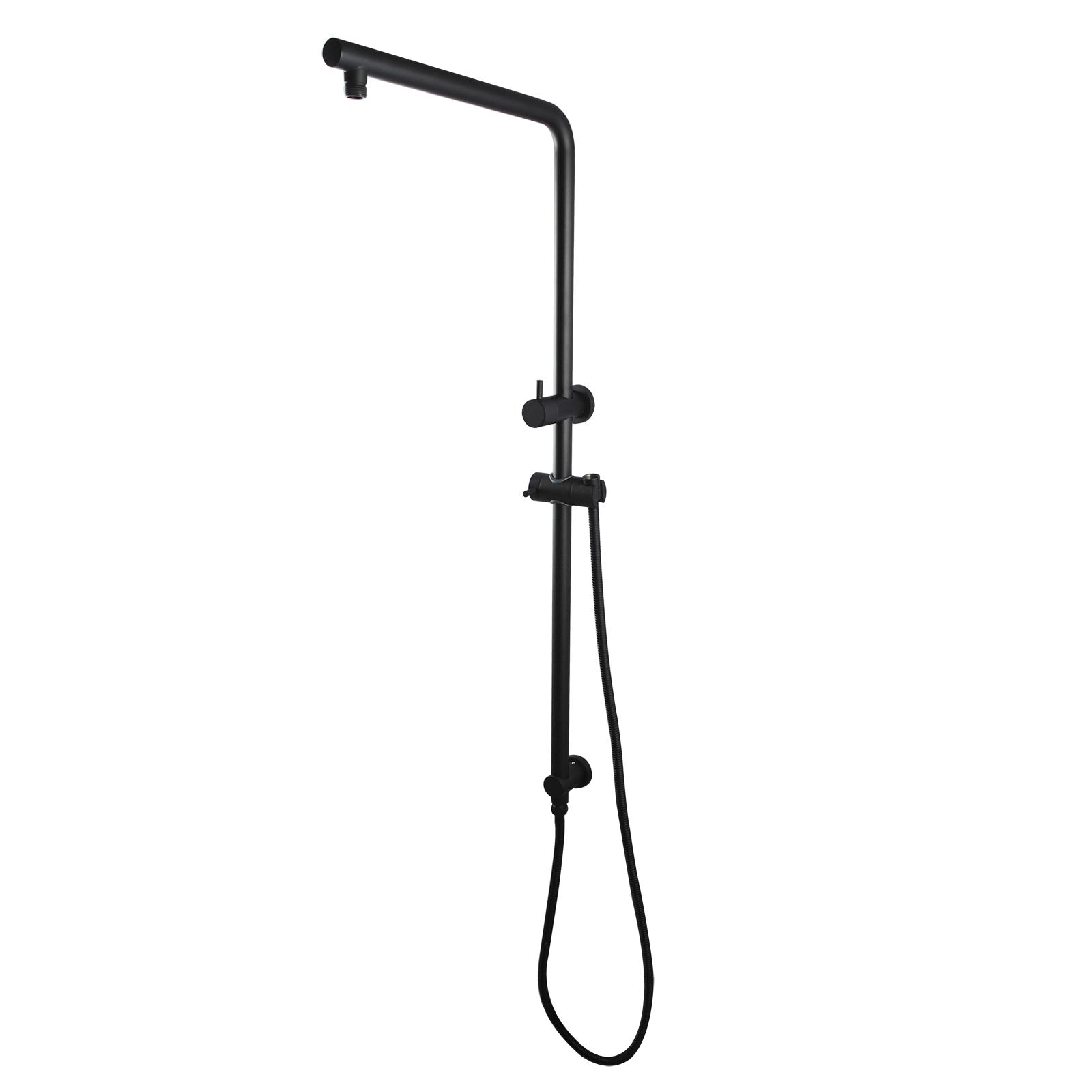 Upgrade your shower with our Stainless Steel & Solid Brass Shower Rail in black. Stylish, durable, and easy to install. Shop now at Ezymall Australia!-Shower Rail-Ezymall AU