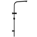 Load image into Gallery viewer, Enhance your shower experience with this Stainless Steel & Solid Brass Shower Rail Square in black. Stylish and durable, perfect for modern bathrooms. Built to last.-Shower Rail-Ezymall AU
