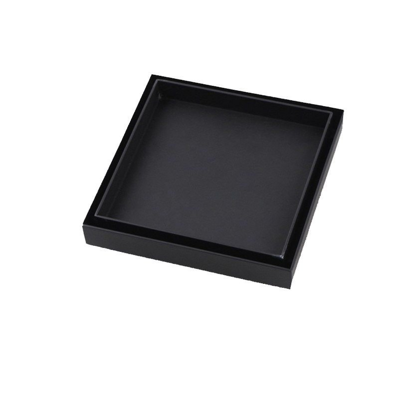 Upgrade your shower with our Stainless Steel Tile Insert Drain. Measuring 120x120mm and finished in black, this drain combines functionality with a sleek, modern design. Durable and stylish.-Floor Waste-Ezymall AU