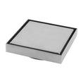 Load image into Gallery viewer, Get this stainless steel tile insert drain (120x120mm) in chrome silver. Durable, stylish, and easy to install. Perfect for any modern bathroom. Shop now!-Floor Waste-Ezymall AU
