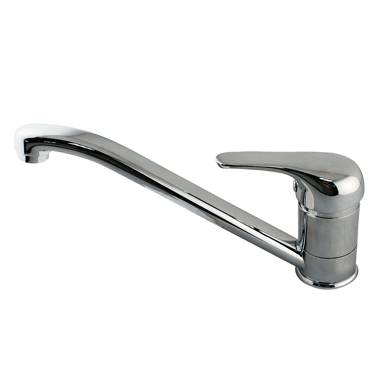 Upgrade your kitchen with our Standard Kitchen Mixer in Chrome Silver. Stylish, durable, and easy to use. Perfect for any modern kitchen. Buy now!-Kitchen Mixer-Ezymall AU