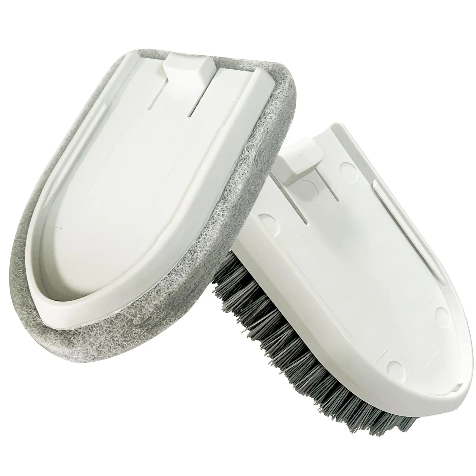 Clean your tiles and tub with the DALIPER Extendable Tile and Tub Brush. Perfect shower scrubber for hard-to-reach areas. Buy now at Ezymall Australia!-Cleaning Products-1 Scourer Head + 1 Brush Head-Ezymall AU