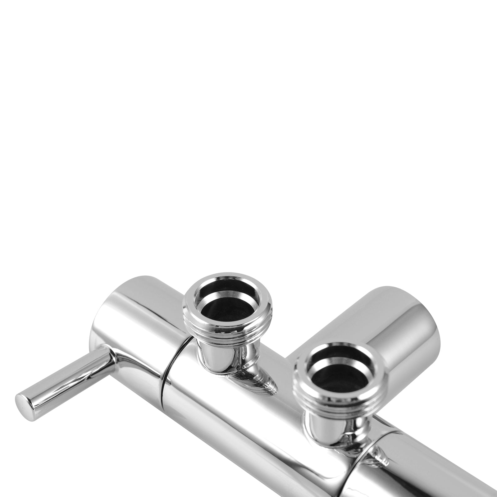 Get independent control with our Tap for Toilet Dual Control Bidet Valve in Chrome Silver. Easy to install and use, providing enhanced hygiene and convenience.-Bidet-Ezymall AU