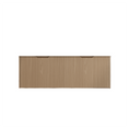 Load image into Gallery viewer, Vienna 1200mm Wall Hung Fluted Vanity Cabinet (Double Bowl) - American Oak
