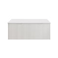 Load image into Gallery viewer, Vienna 1500mm Wall Hung Fluted Vanity Cabinet -Matte White
