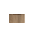Load image into Gallery viewer, Vienna 750mm Wall Hung Fluted Vanity Cabinet - American Oak
