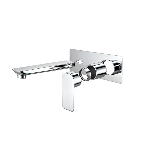 Solid Brass Basin/ Bath Mixer - Chrome Silver, VOG – alternate view 2