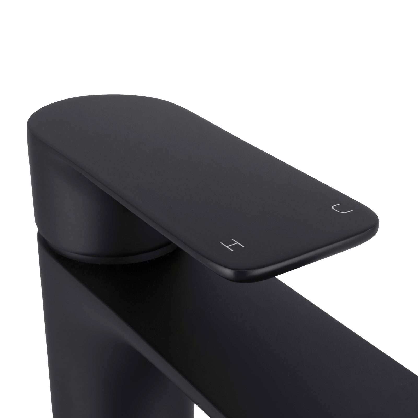 Modernize your basin with the VOG Solid Brass Short Basin Mixer in Black. Durable, stylish, and easy to install. Shop now for a sleek, modern look!-Basin Mixer-Ezymall AU