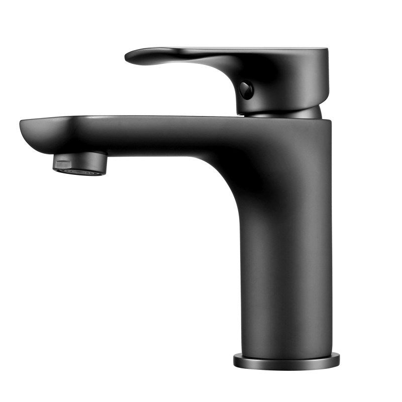 Modernize your basin with the VOG Solid Brass Short Basin Mixer in Black. Durable, stylish, and easy to install. Shop now for a sleek, modern look!-Basin Mixer-Ezymall AU