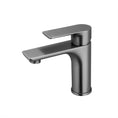 Load image into Gallery viewer, Add a unique touch with the VOG Solid Brass Short Basin Mixer in Gunmetal Dark Grey. Durable, stylish, and easy to install. Shop now at Ezymall!-Basin Mixer-Ezymall AU
