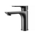Load image into Gallery viewer, Add a unique touch with the VOG Solid Brass Short Basin Mixer in Gunmetal Dark Grey. Durable, stylish, and easy to install. Shop now at Ezymall!-Basin Mixer-Ezymall AU
