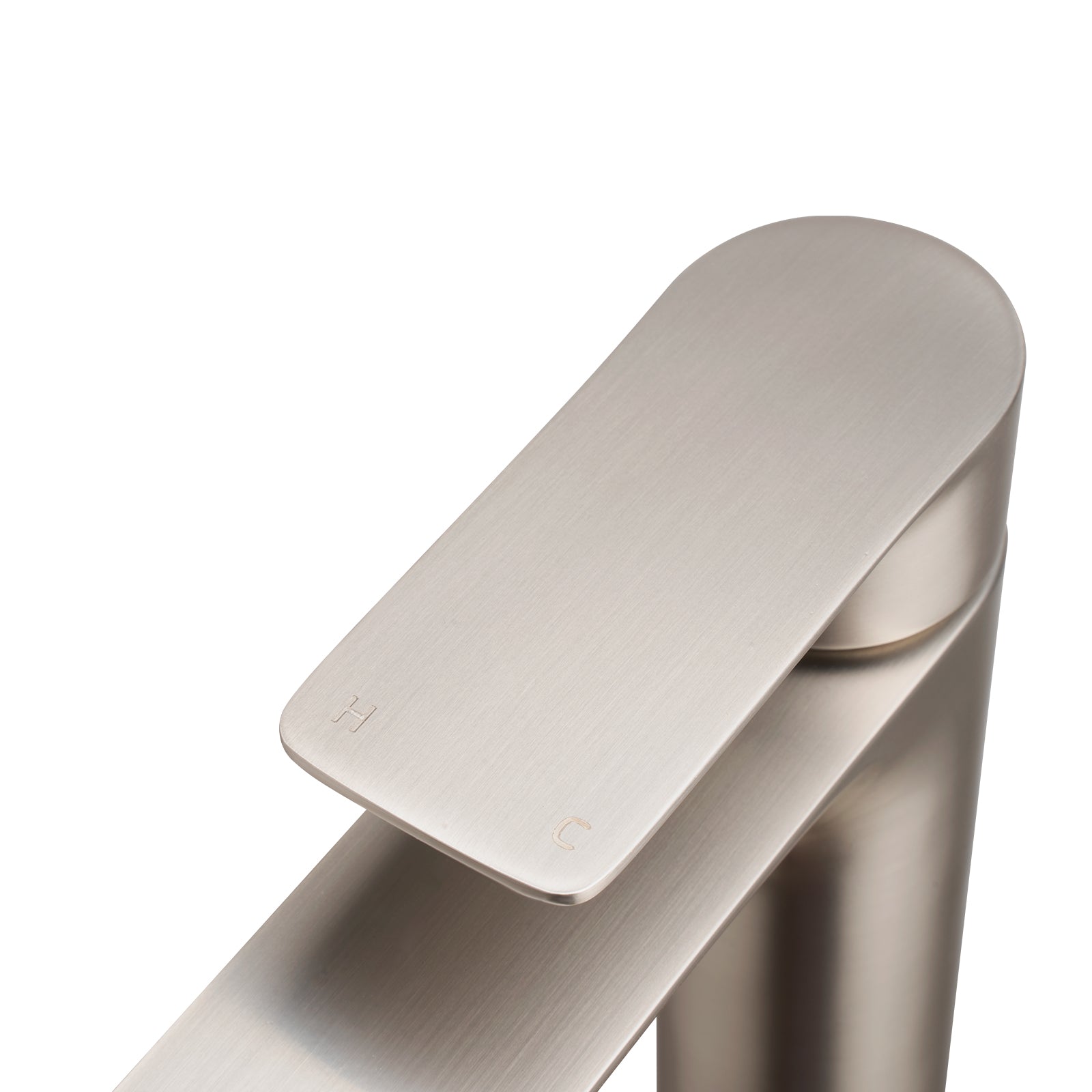 Elevate your bathroom with the VOG Solid Brass Tall Basin Mixer in Brushed Nickel Silver. Durable, stylish, and easy to install. Shop now at Ezymall!-Basin Mixer-Ezymall AU
