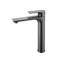 Load image into Gallery viewer, Enhance your basin with the VOG solid brass tall basin mixer in gunmetal dark grey. This stylish and durable mixer adds a touch of sophistication to any bathroom. Shop now!-Basin Mixer-Ezymall AU
